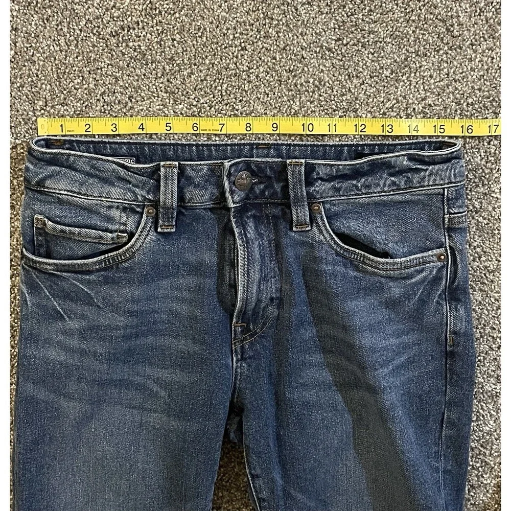 Buffalo David Bitton Blue Jeans Mens Slim‎ Bootcut King 30x30- Actual Size 32x28